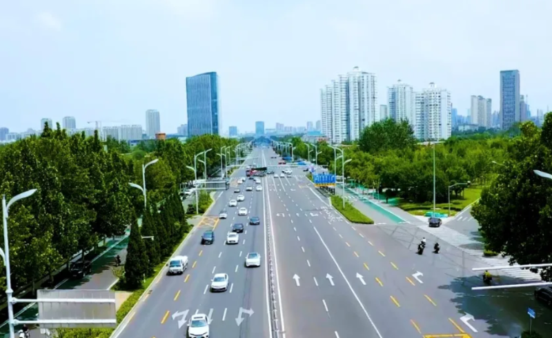 工业南路综合改造工程全线完工